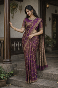 Nexa Lavender Color Saree