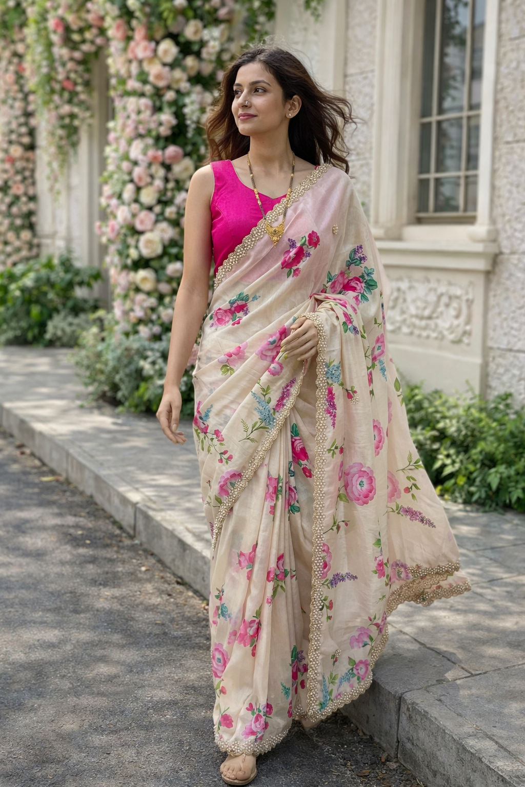 Fendy Satine Jiya Saree