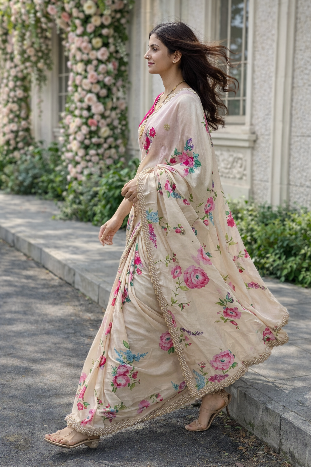 Fendy Satine Jiya Saree