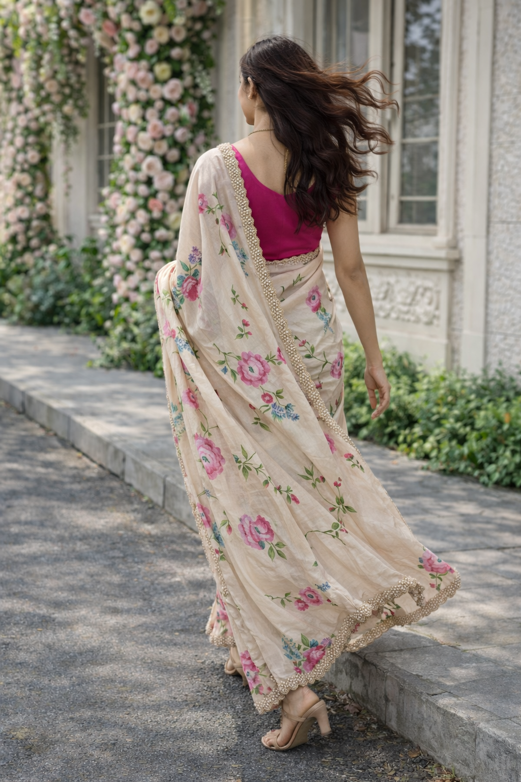Fendy Satine Jiya Saree