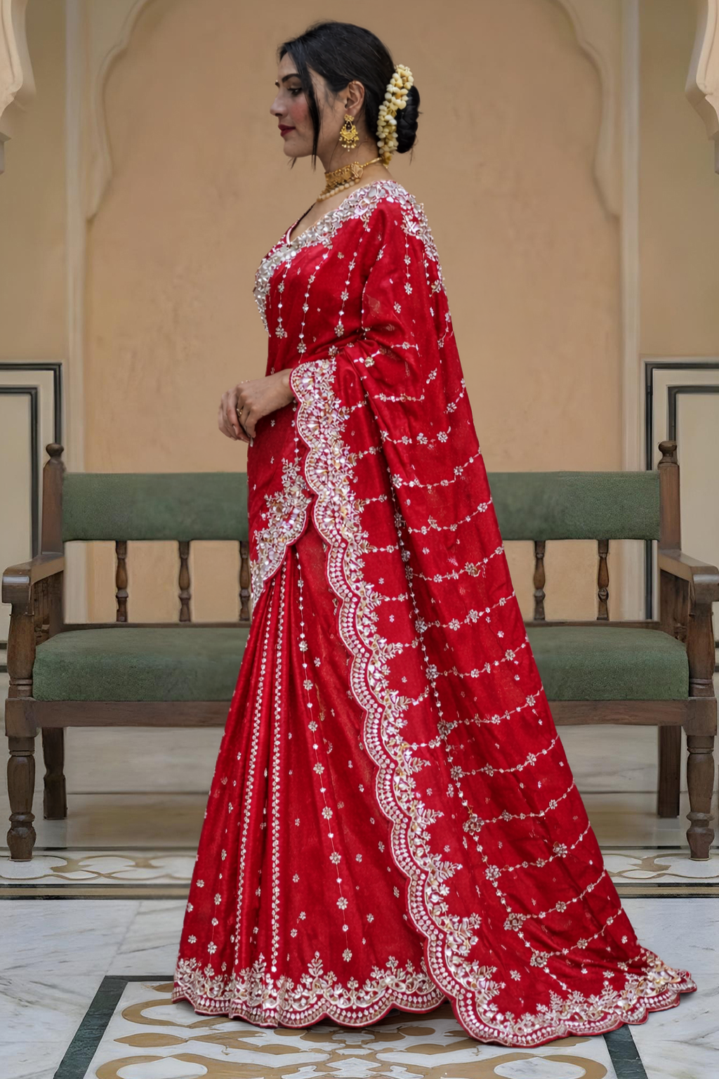 Saree Gauri Gold