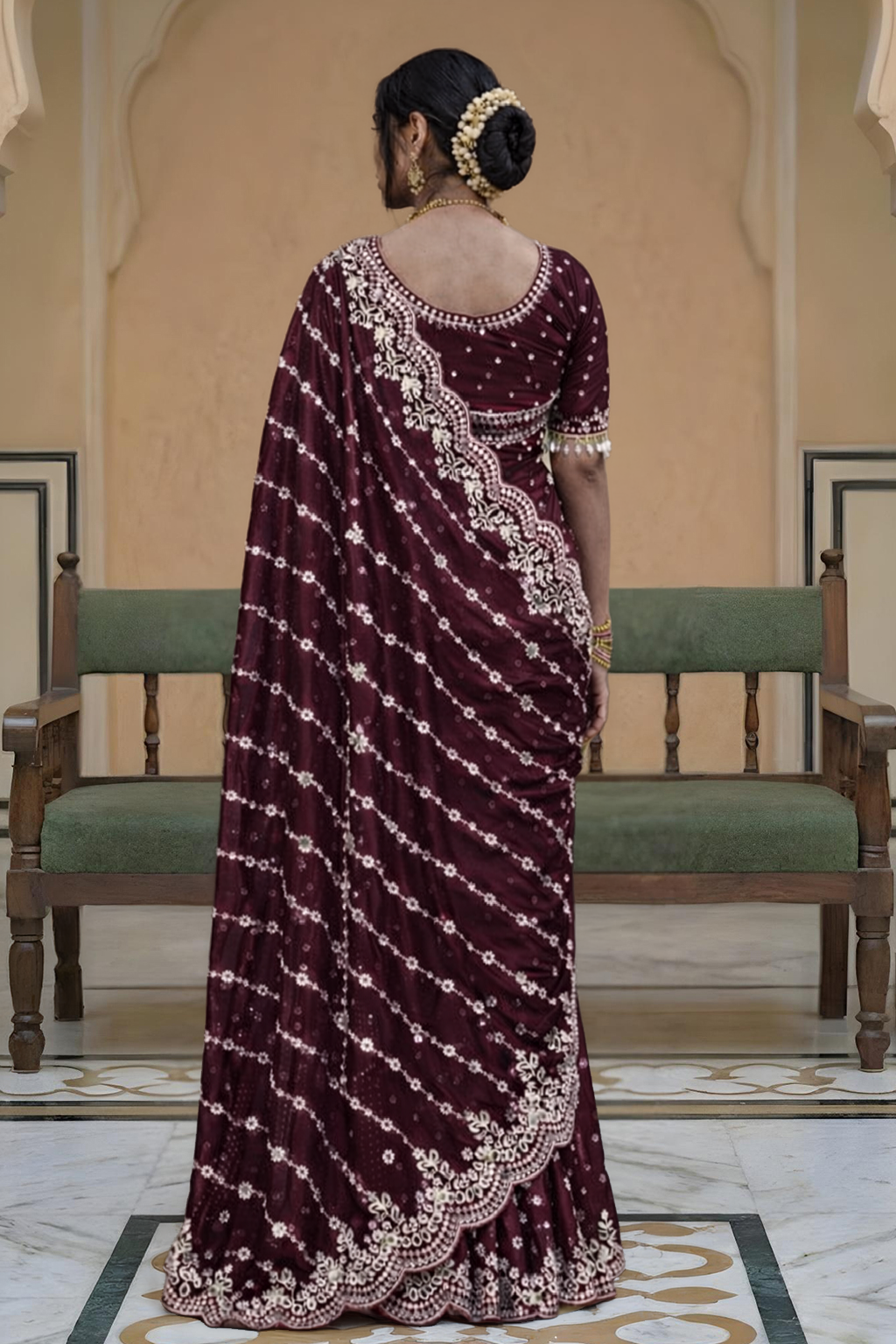 Saree Gauri Gold