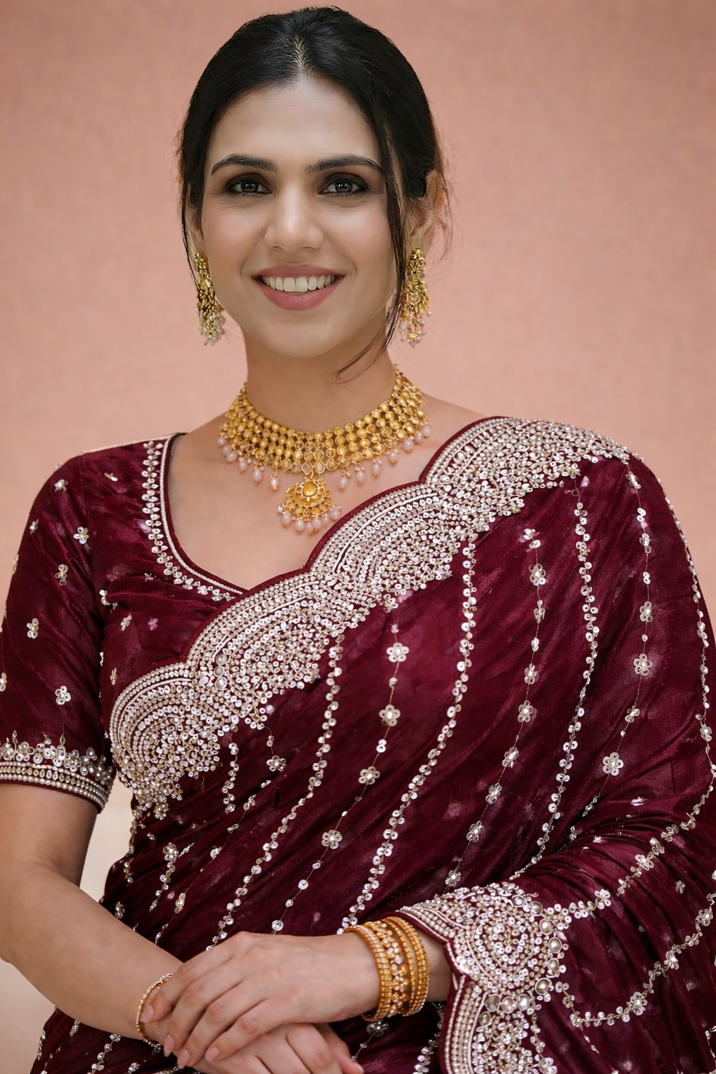 Saree Gauri Gold