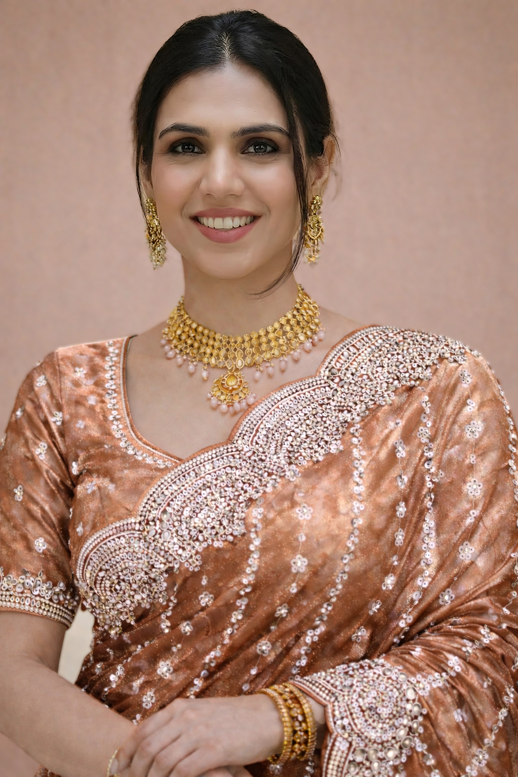 Saree Gauri Gold