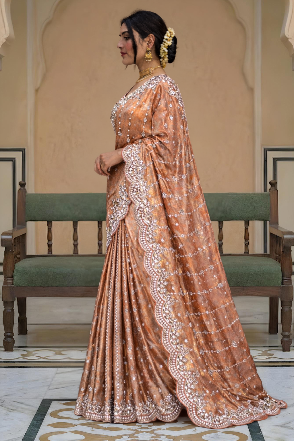 Saree Gauri Gold