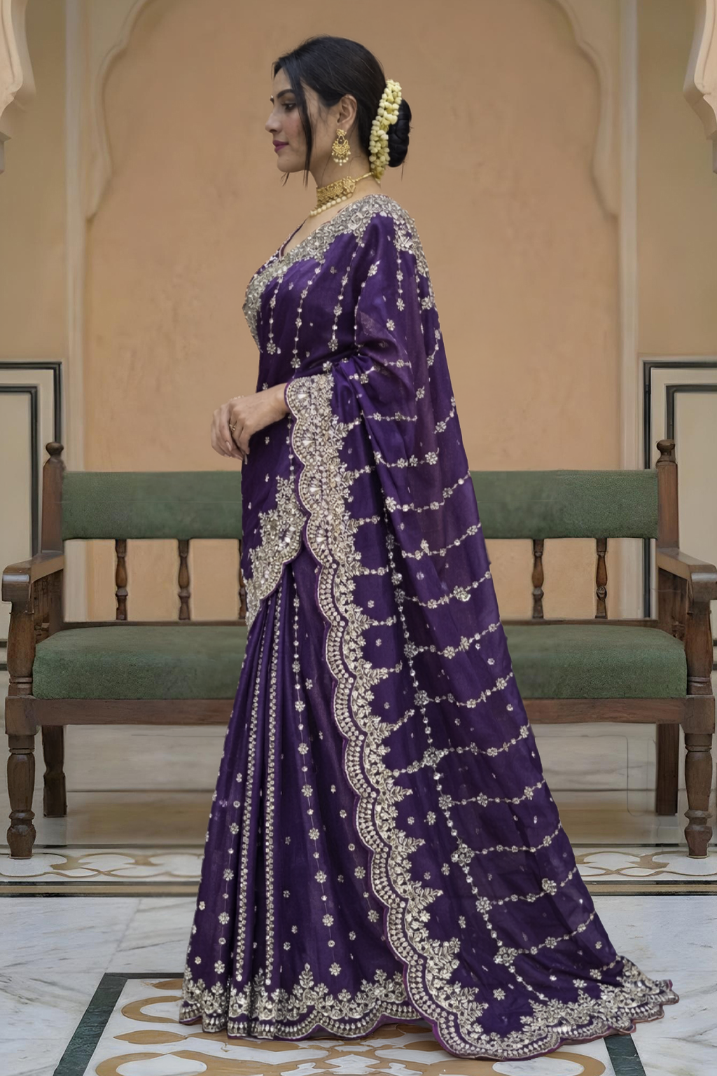Saree Gauri Gold
