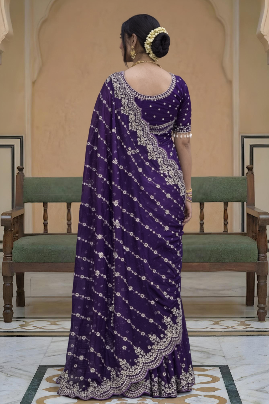 Saree Gauri Gold