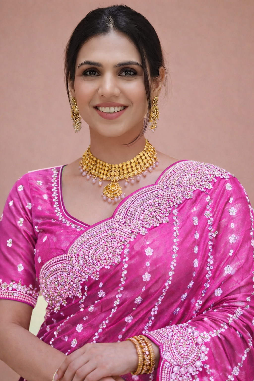 Saree Gauri Gold