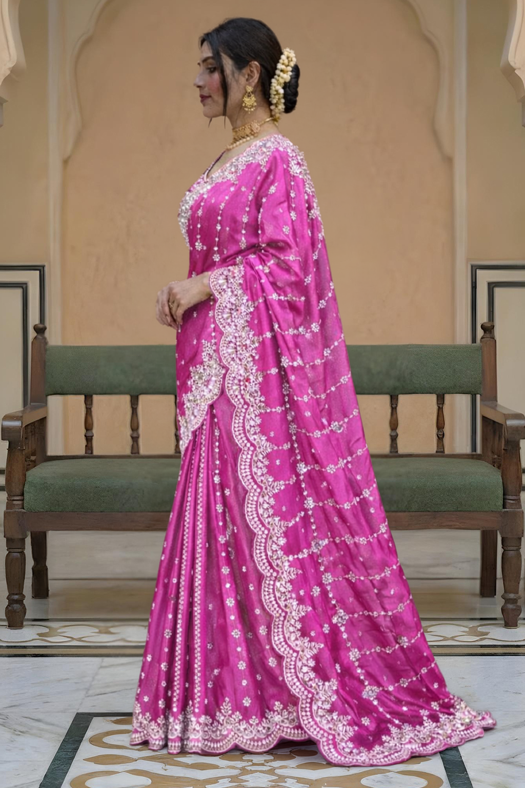 Saree Gauri Gold