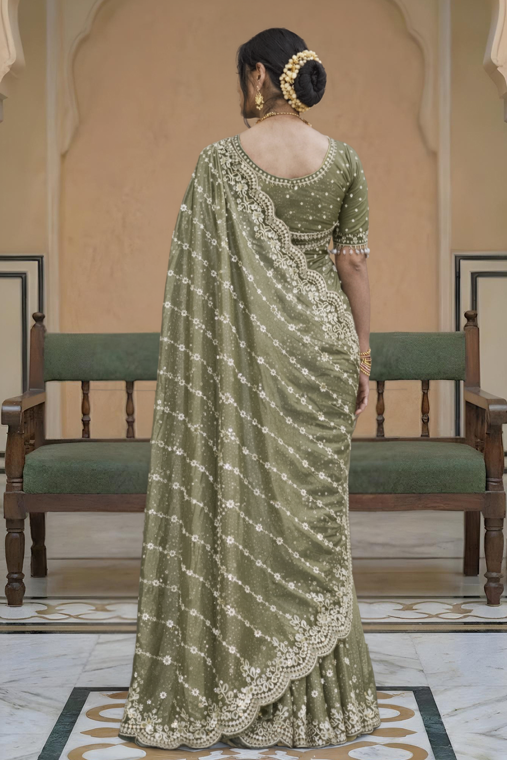Saree Gauri Gold