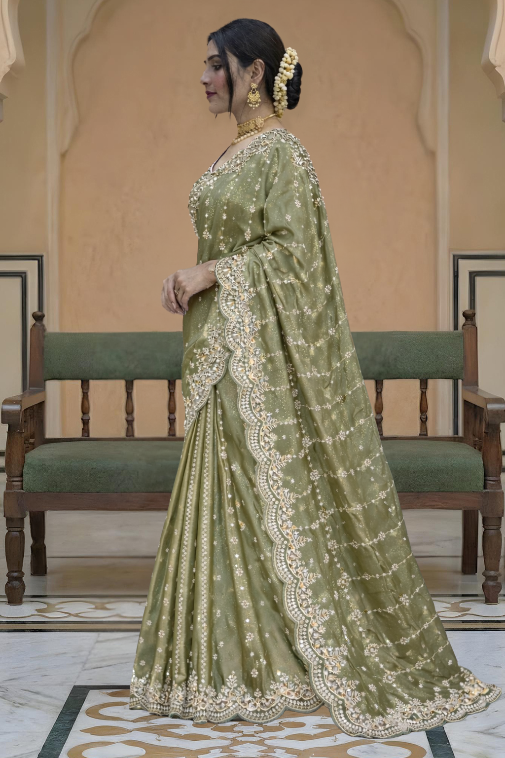 Saree Gauri Gold