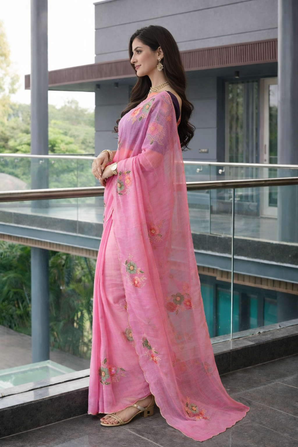 Saree Crunchy Damini