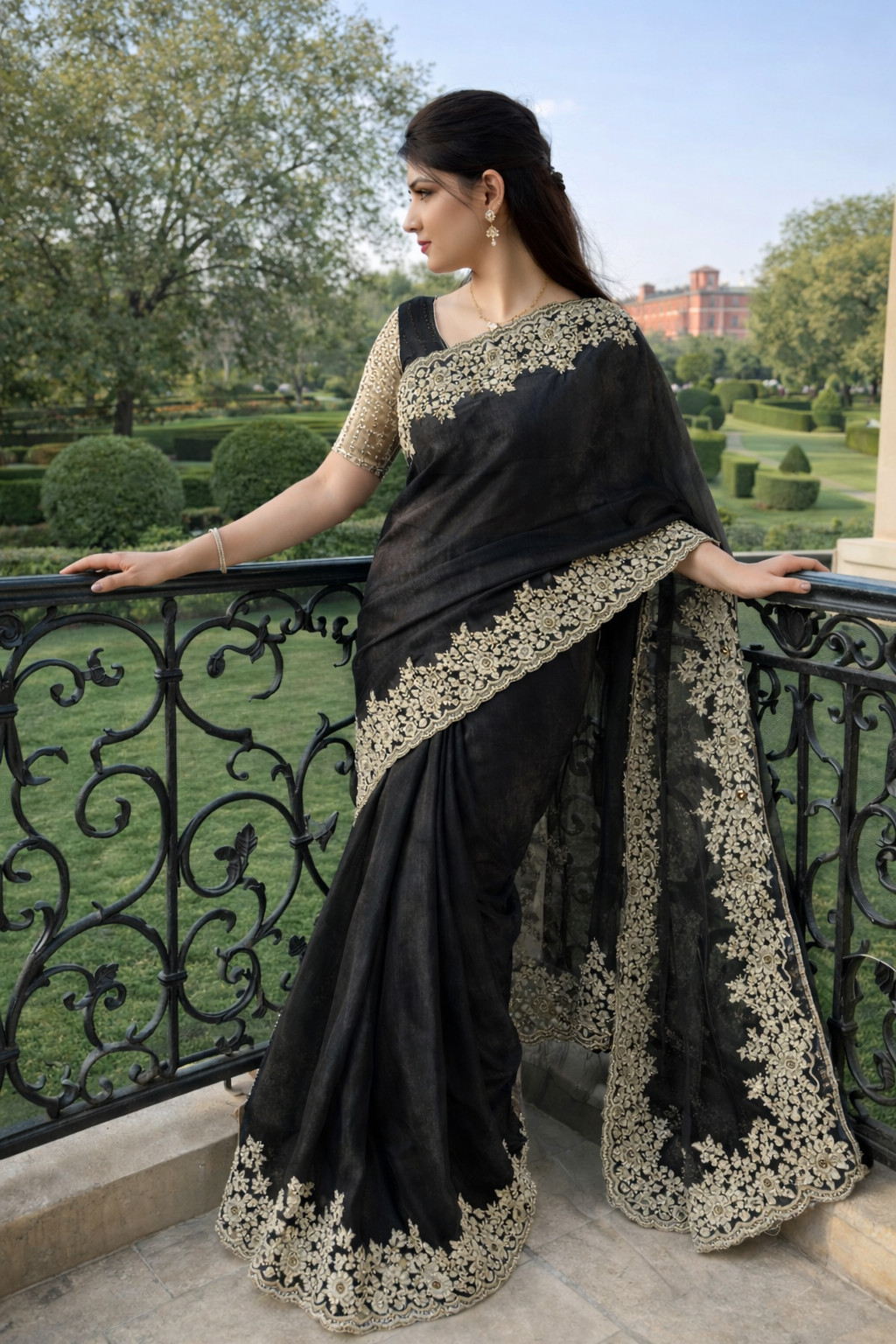 Haripriya Black Color Saree