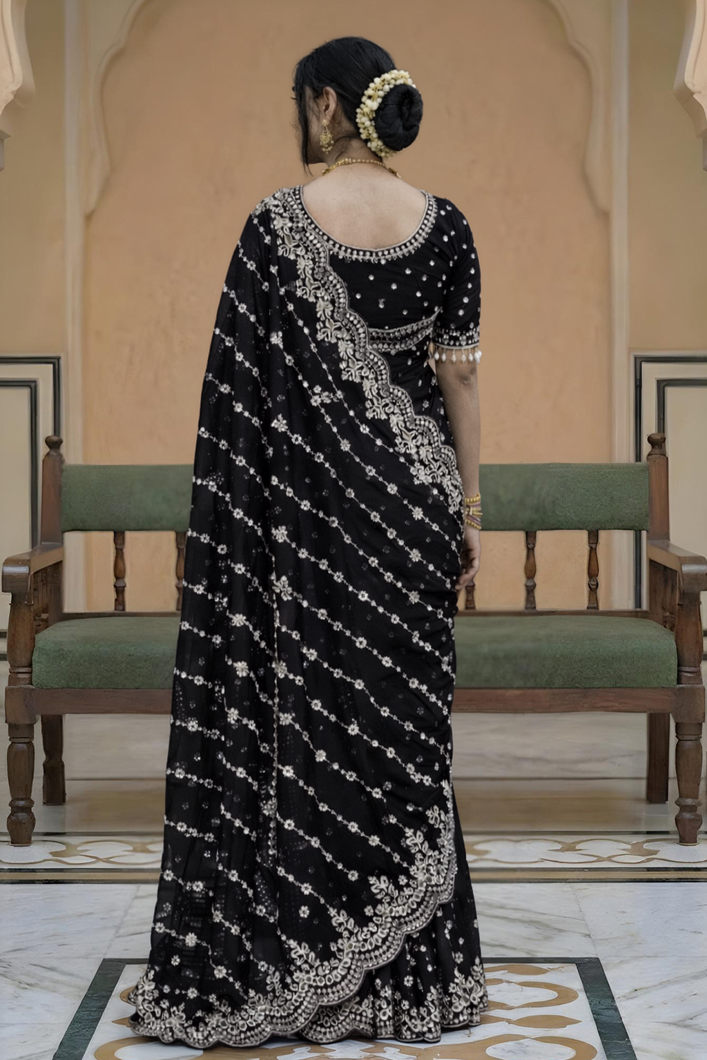 Saree Gauri Gold