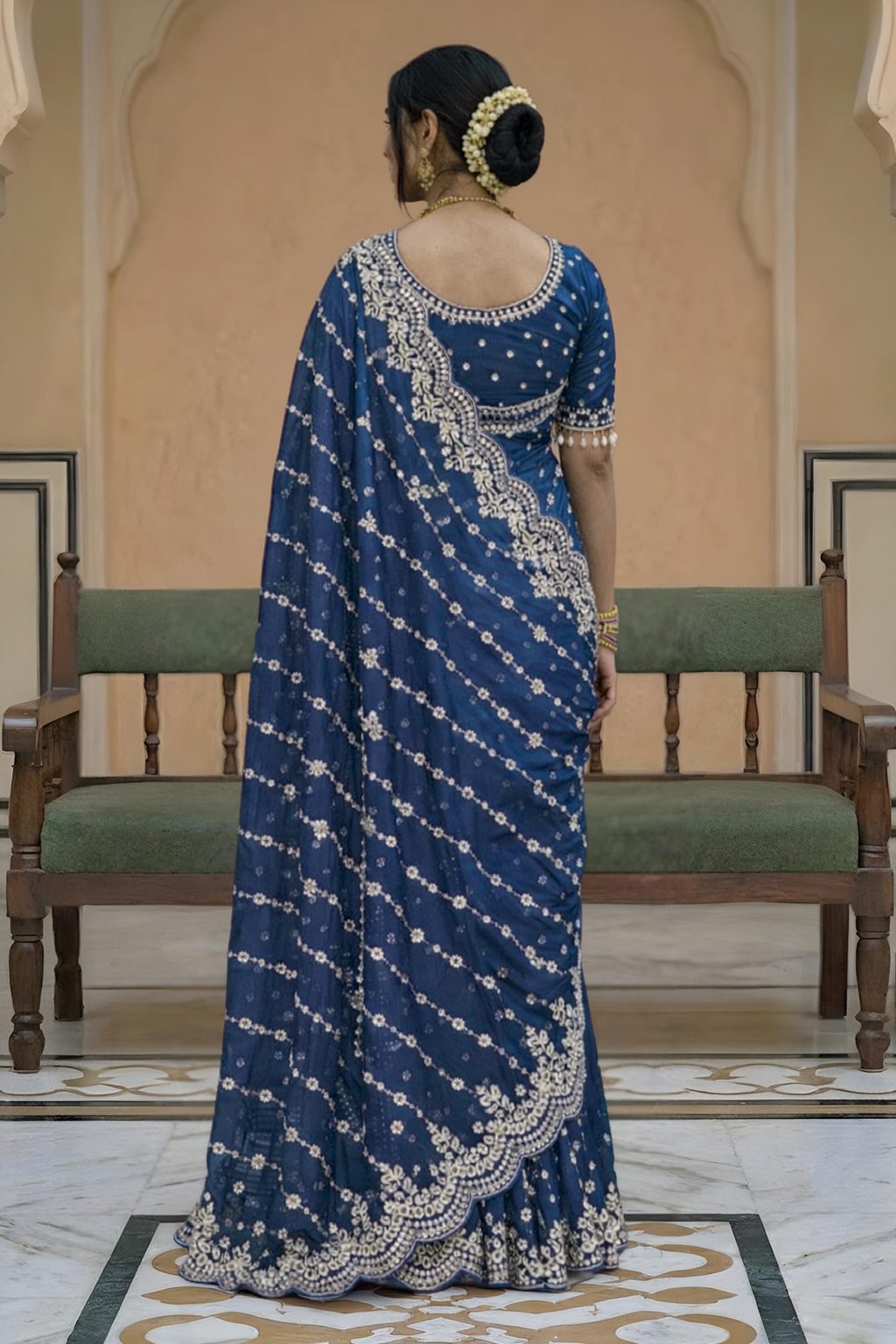 Saree Gauri Gold