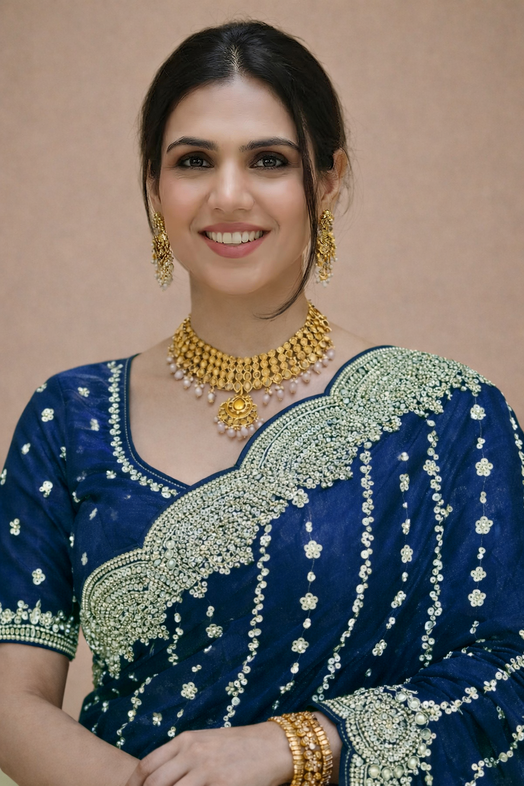 Saree Gauri Gold