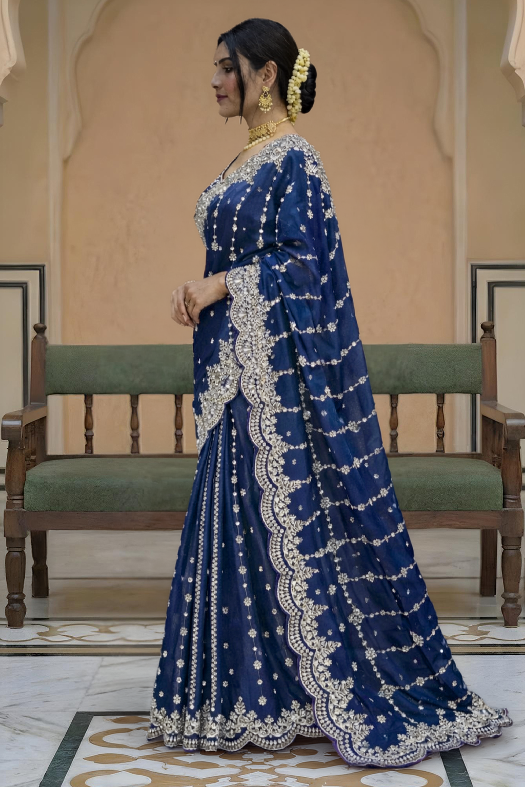 Saree Gauri Gold