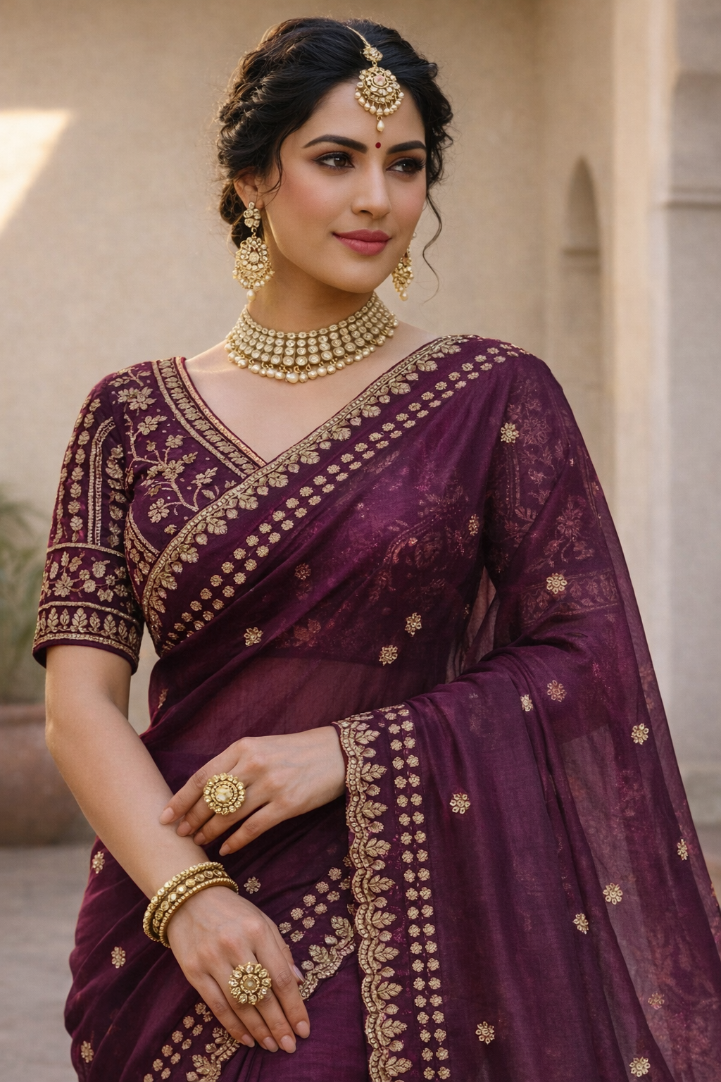 Saree Mannat