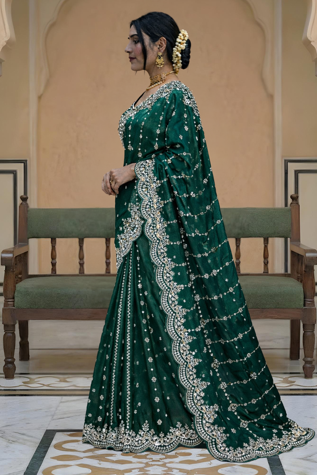 Saree Gauri Gold