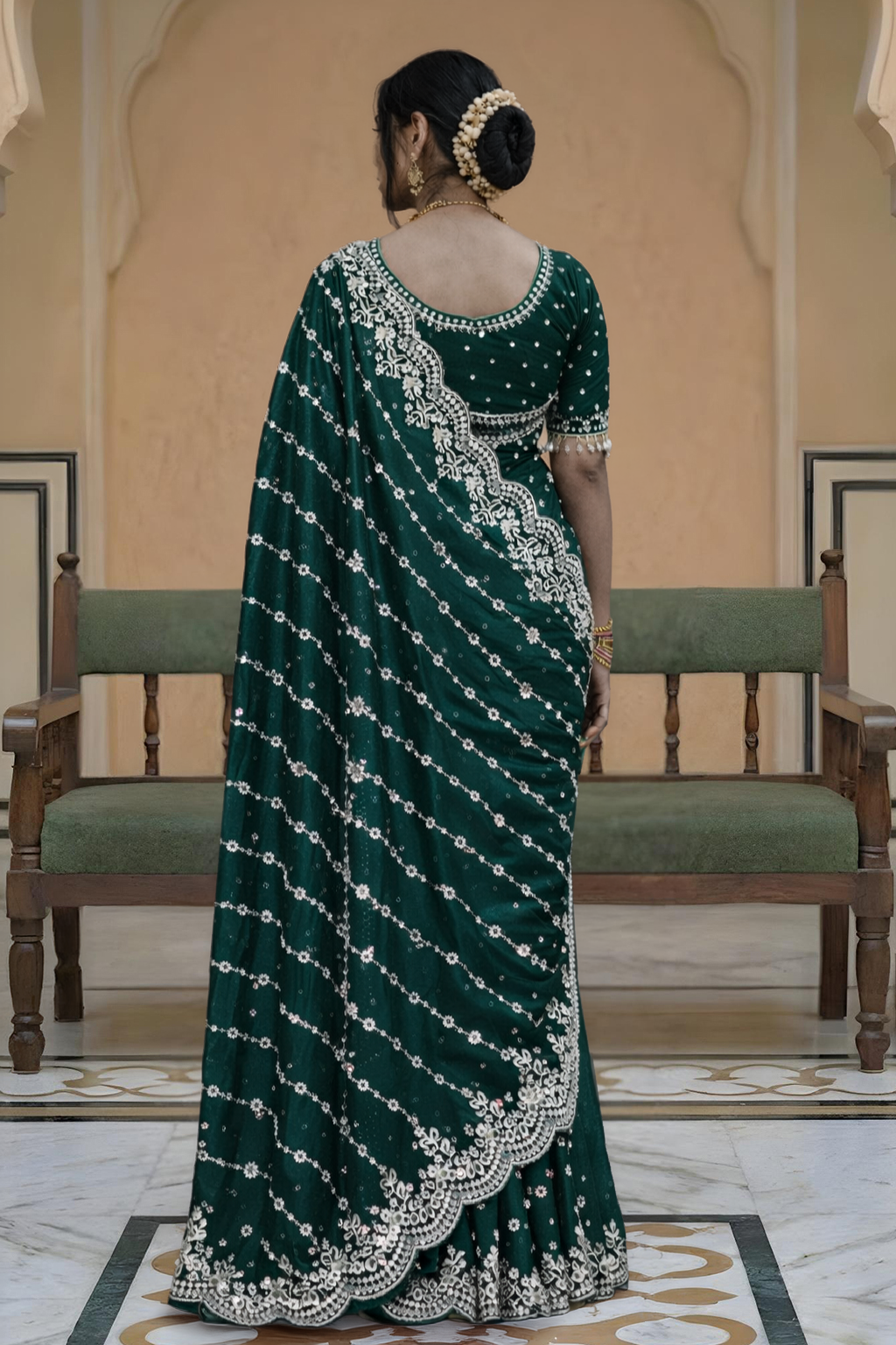 Saree Gauri Gold
