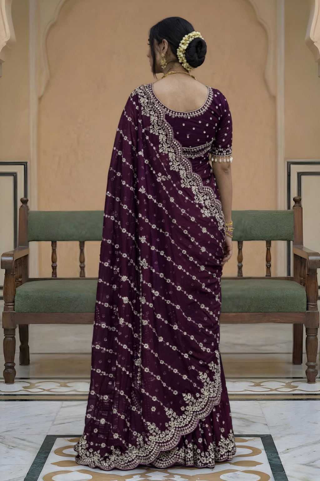 Saree Gauri Gold