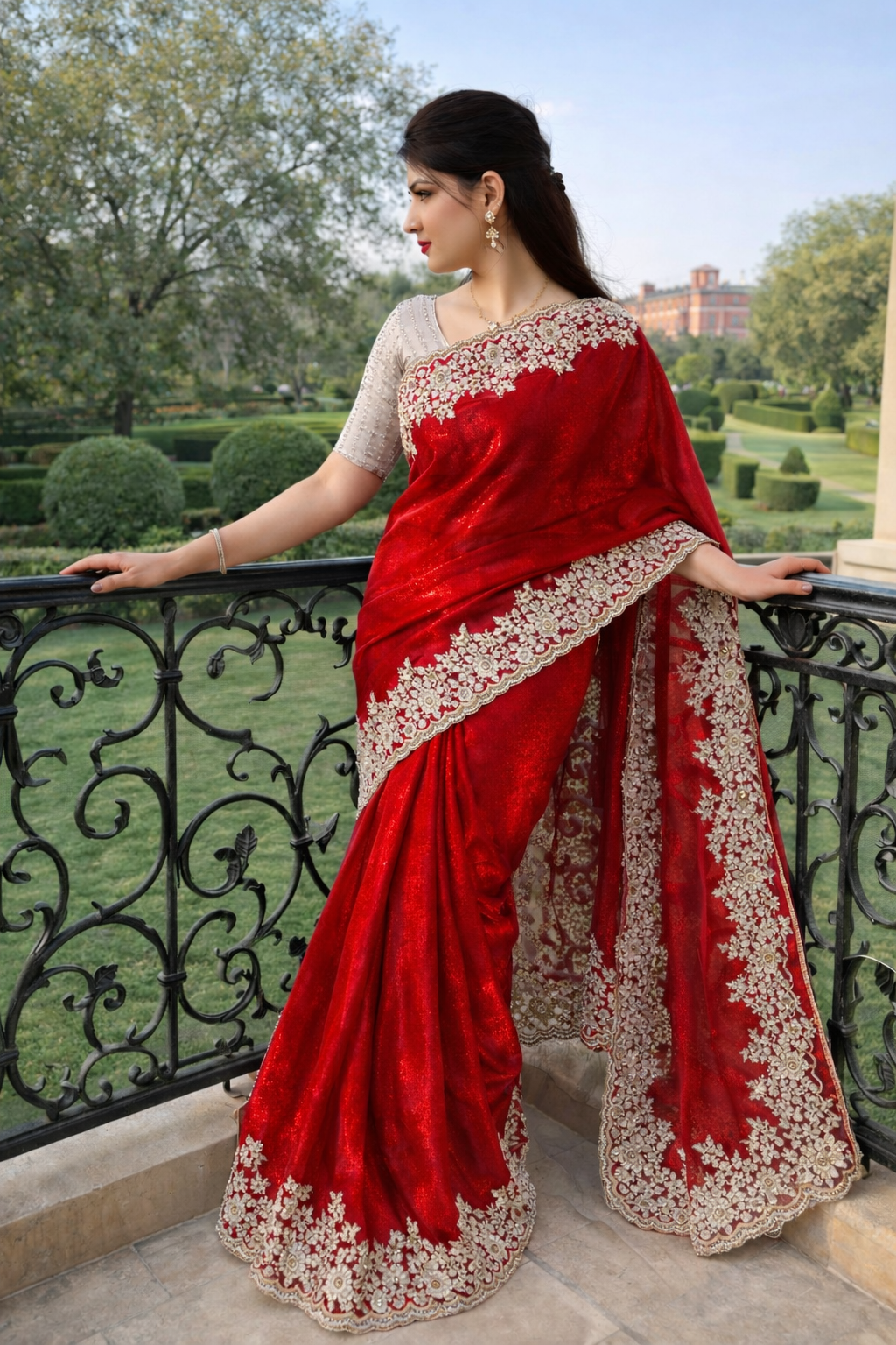 Haripriya Red Color Saree