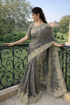 Haripriya Gray Color Saree