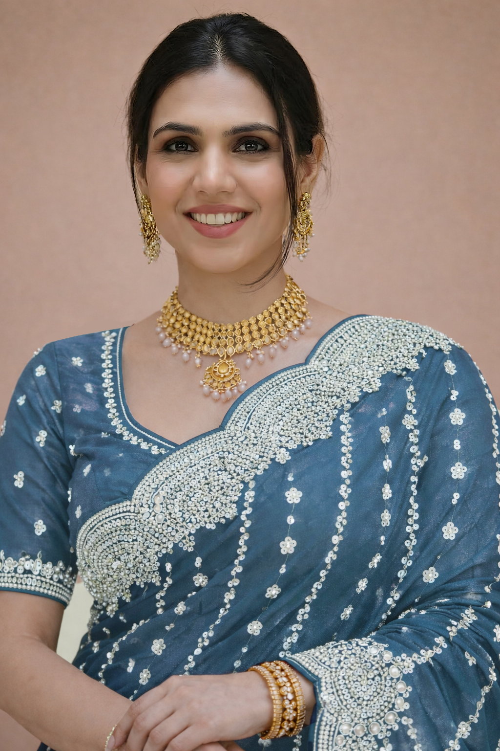 Saree Gauri Gold