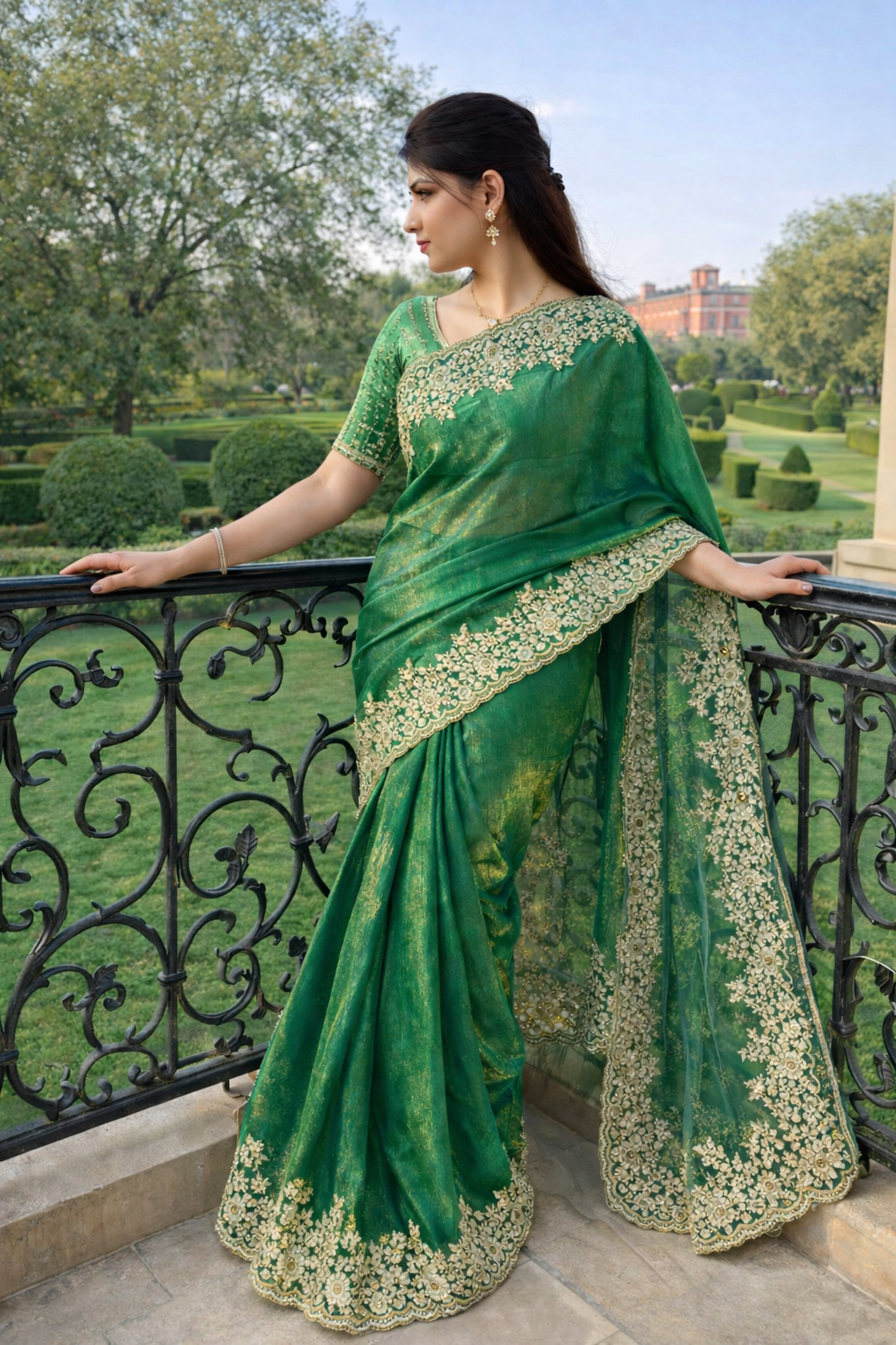 Haripriya Green Color Saree